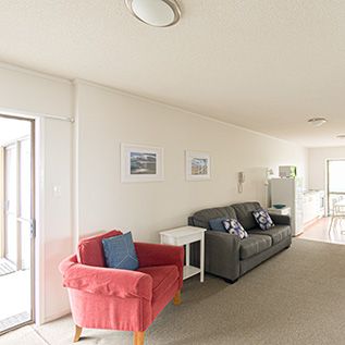 large living and dining area