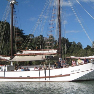 ferry ride from Sandspit Wharf to Kawau Island